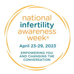 National Infertility Awareness Week logo promoting our NIAW Raffle 2023 | Reproductive Science Center of New Jersey