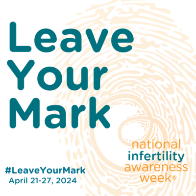 National Infertility Awareness Week logo promoting our NIAW Raffle 2024 | Reproductive Science Center of New Jersey