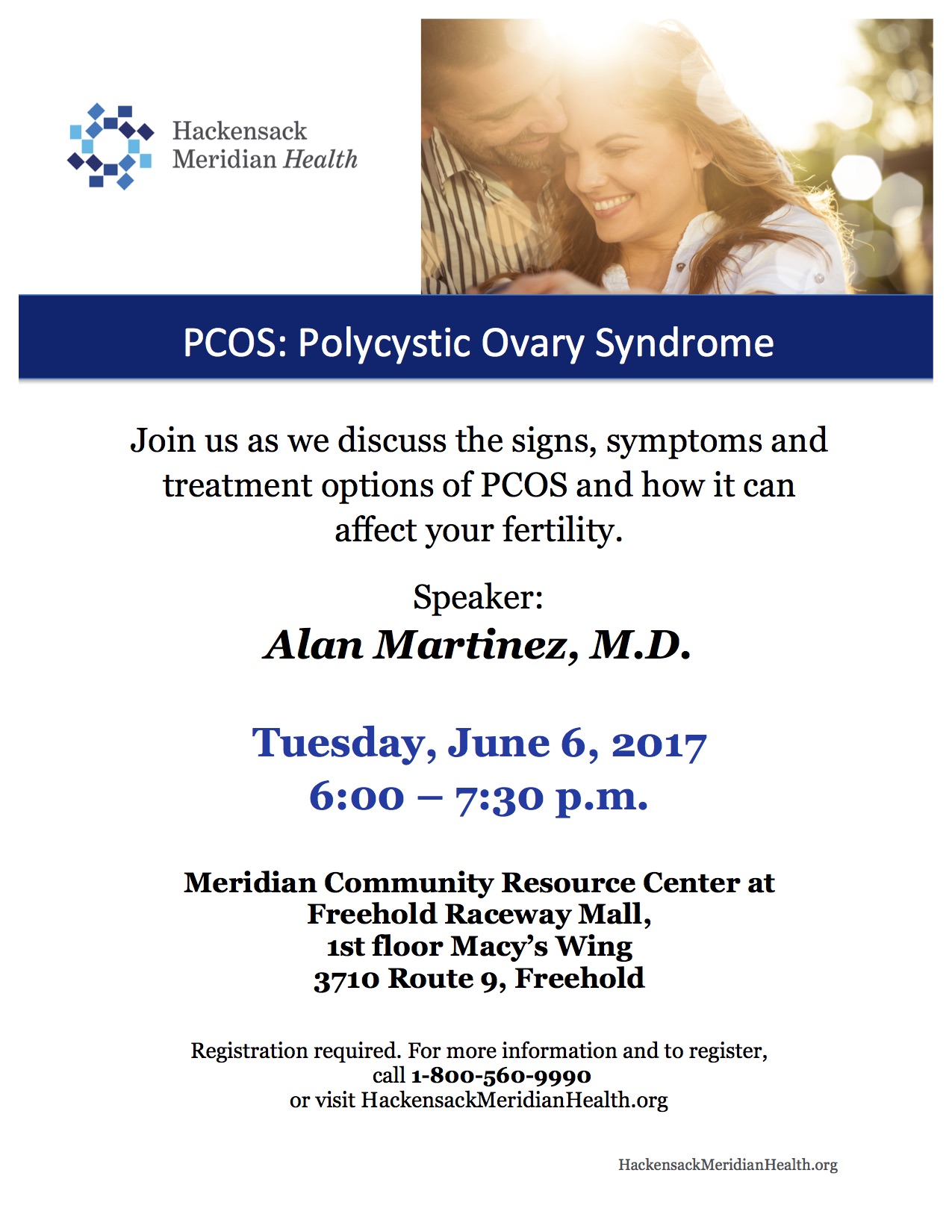 PCOS Informational Event | June 6, 2017 | RSC New Jersey