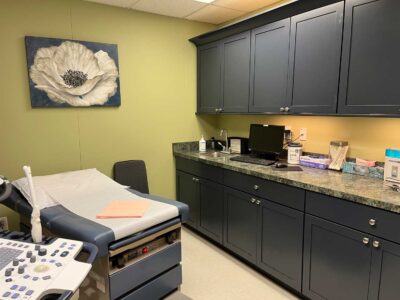 The Reproductive Science Center of New Jersey Lawrenceville fertility clinic exam room