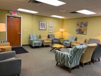 The Reproductive Science Center of New Jersey Lawrenceville fertility clinic reception area