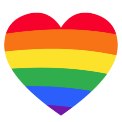 A rainbow heart, representing Pride Month 2022 | RSC Fertility New Jersey